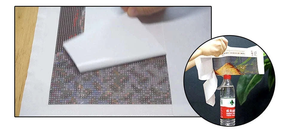 Fairy Dust Diamond Painting Kit-HKQTA35-9 / AB FD Square 40x50cm