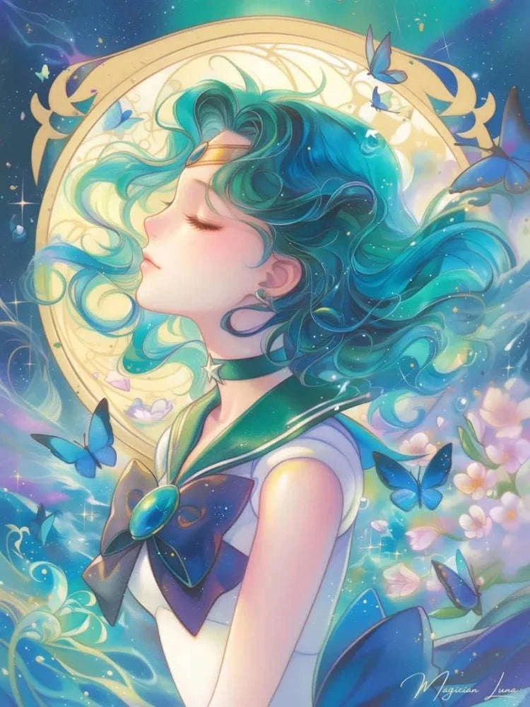 Fairy Dust Diamond Painting Kit-HKQTA35-9 / AB FD Square 40x50cm