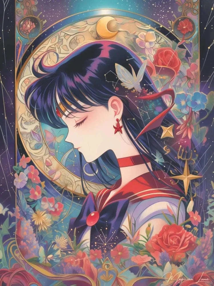 Fairy Dust Diamond Painting Kit-HKQTA35-9 / AB FD Square 40x50cm