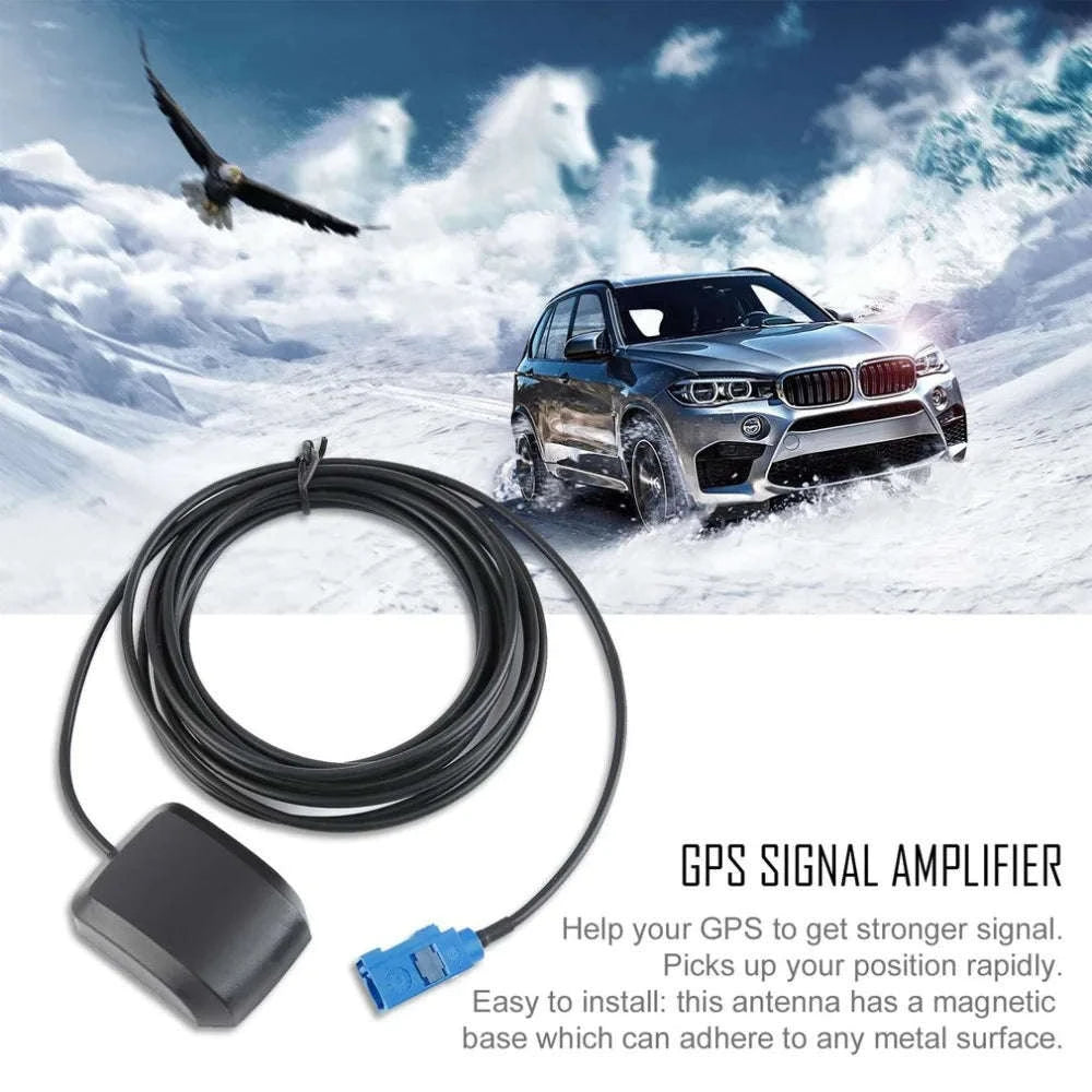 Fakra GPS Antenna for VW, Audi, Skoda & Mercedes-black