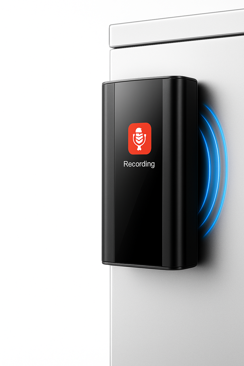 FAMUE 760H Magnetic Voice Recorder 3500mAh Battery 90dB Noise Reduction Voice Activated Smart Recording Lawyer Recommended