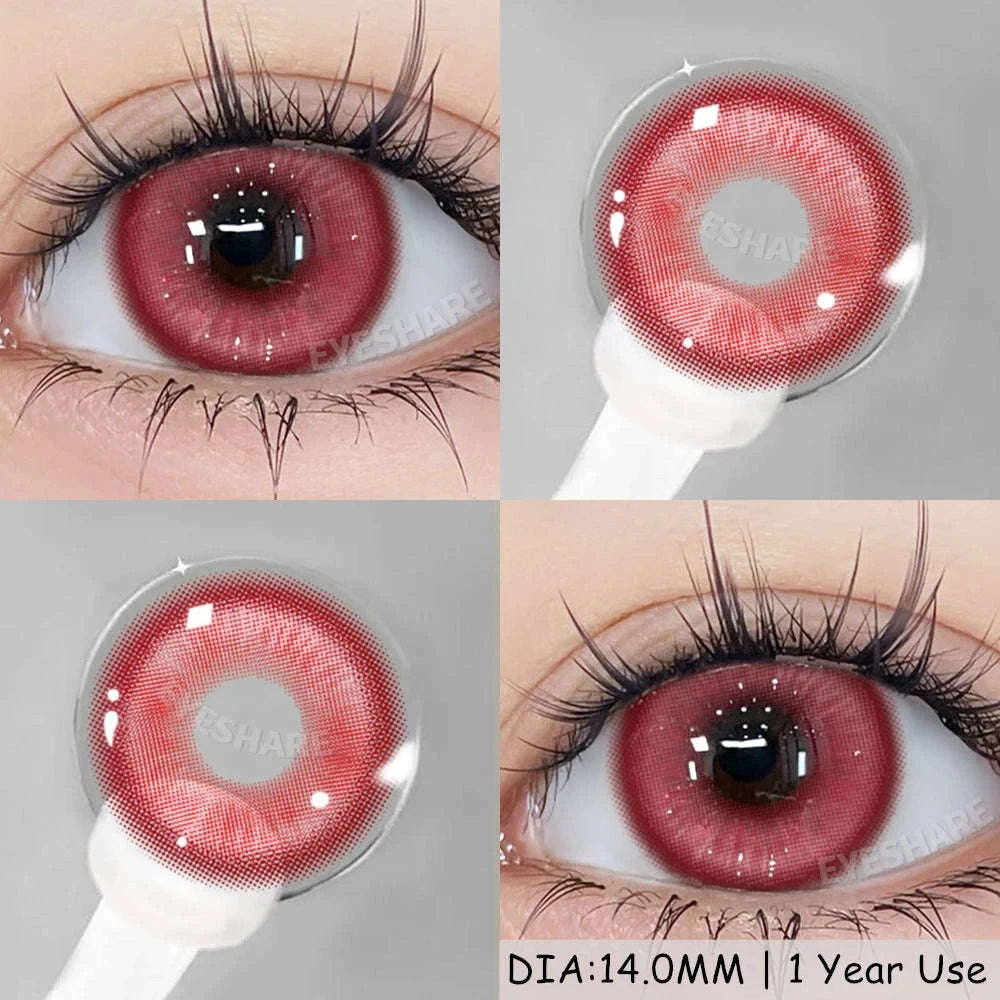 Fashion Colored Contact Lenses for Stunning Eye Effects-MONTREUX-GRAY / China Mainland / 0