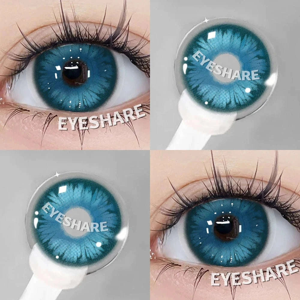 Fashion Colored Contact Lenses for Stunning Eye Effects-MONTREUX-GRAY / China Mainland / 0