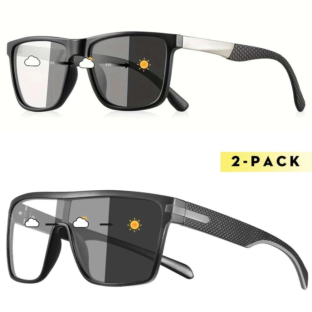Fashion Photochromic Polarized Sunglasses for Men and Women-Other / C5 / China Mainland