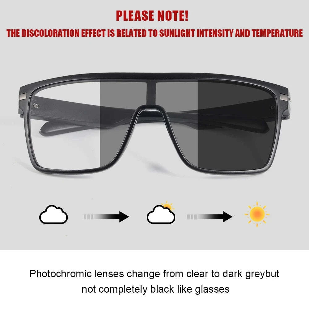 Fashion Photochromic Polarized Sunglasses for Men and Women-Other / C5 / China Mainland