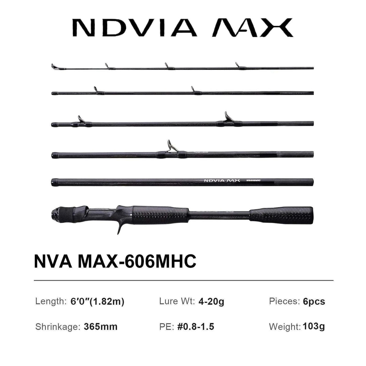 Fast Action Carbon Spinning Rod for Ajing & Eging 8FT–8.6FT-Spinning-862ML