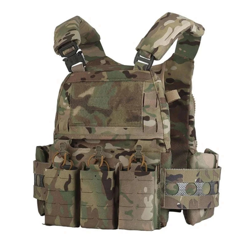 Ferro V5 FCPC Hunting Plate Carrier Modular MOLLE Vest-CB