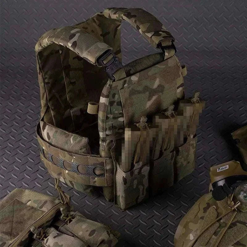 Ferro V5 FCPC Hunting Plate Carrier Modular MOLLE Vest-CB