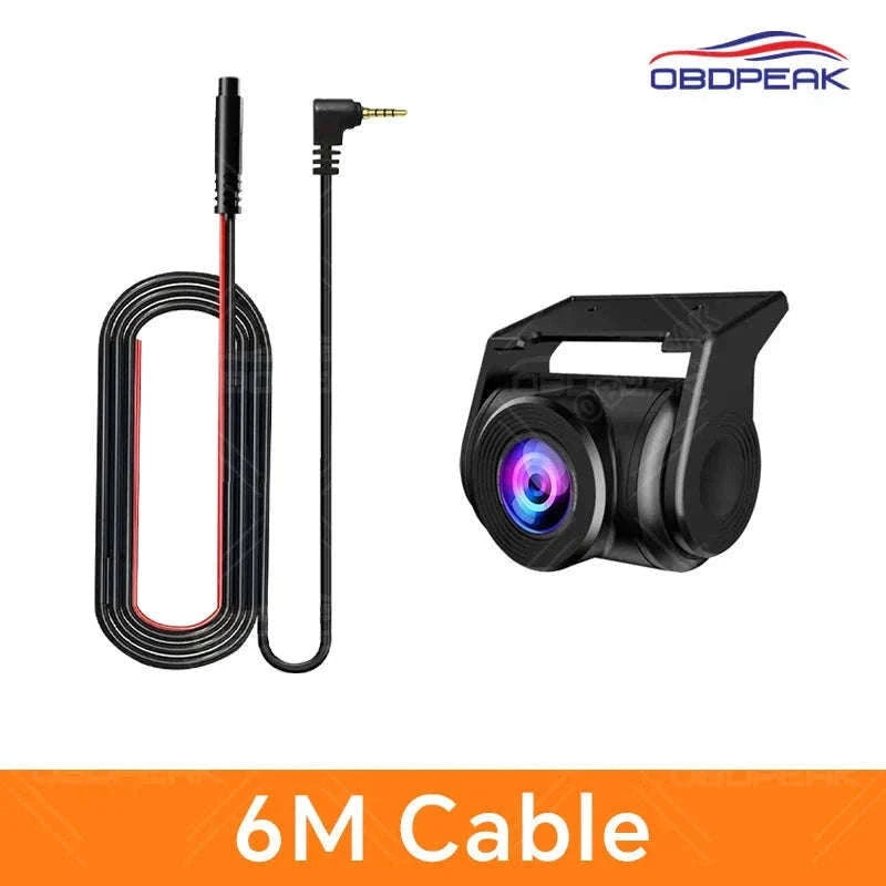FHD 1080P Car Rear View Camera Waterproof 2.5mm Jack-10M Cable