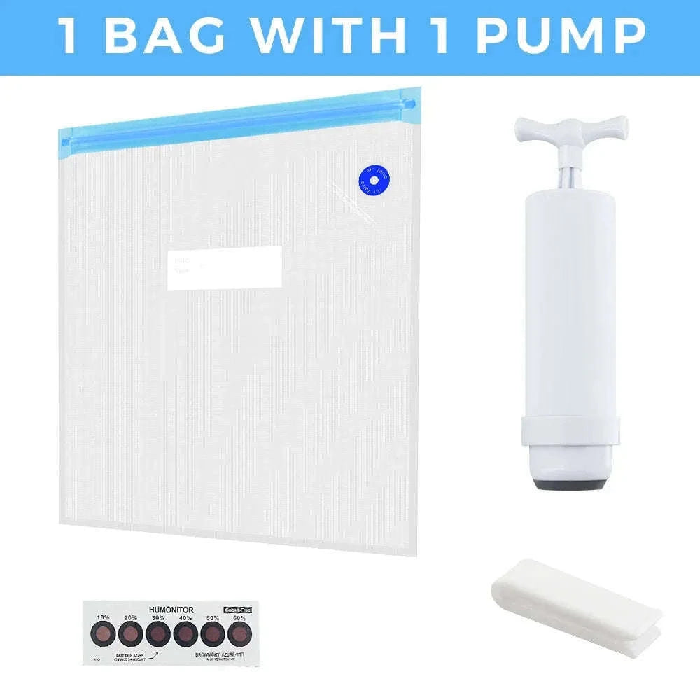 Filament Storage Vacuum Bag for Dry, Print-Ready Spools-5 BAG Kit