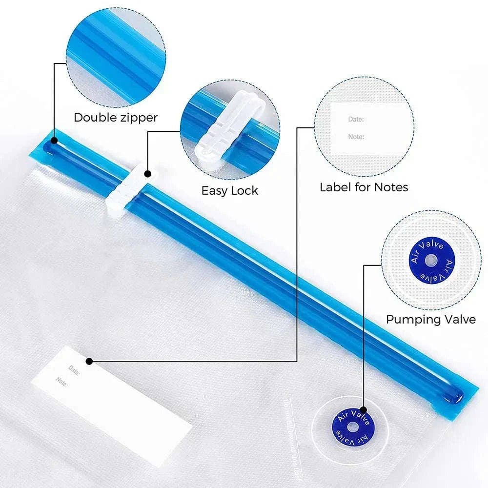 Filament Storage Vacuum Bag for Dry, Print-Ready Spools-5 BAG Kit