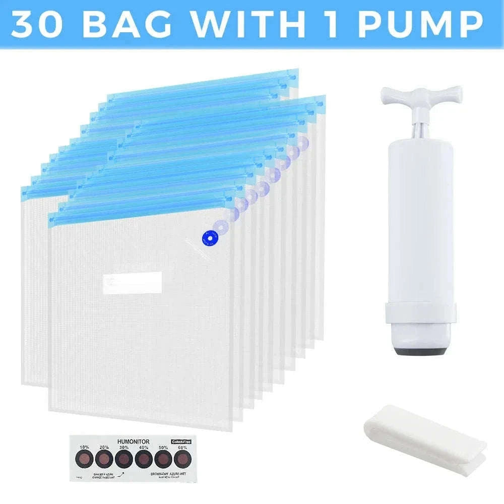 Filament Storage Vacuum Bag for Dry, Print-Ready Spools-5 BAG Kit