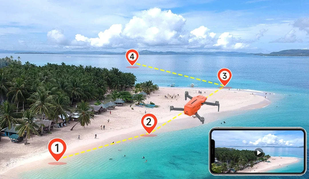 FIMI Mini 3 AI Super Night Video Drone with 4K Camera-MINI 3 SE 64gb / China Mainland