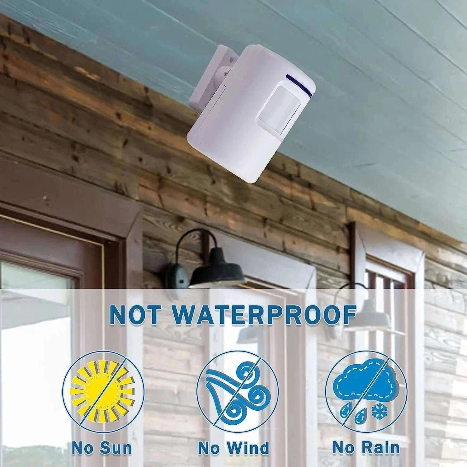 Fine Passage Wireless Motion Sensor Alarm System-1 sensors 1 receiver / UK