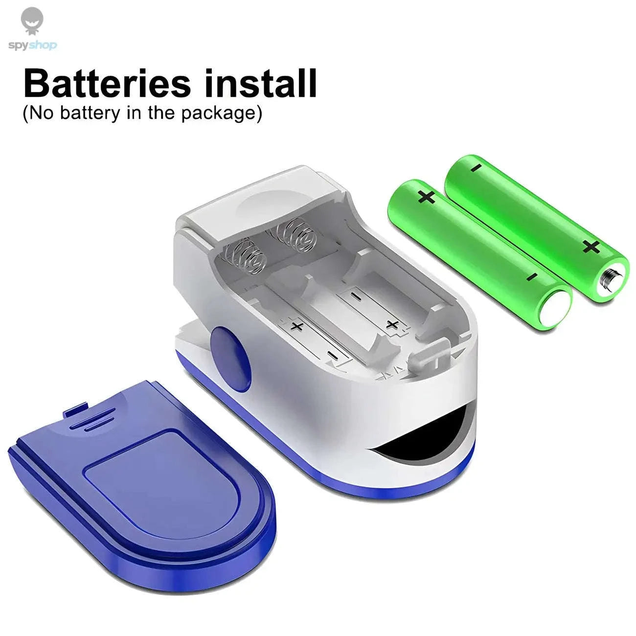 Finger Clip Oximeter – Digital SpO₂ and Pulse Rate Monitor for Daily Wellness-1pcs Blue