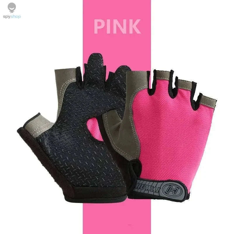 Fingerless Gym Gloves for Better Grip, Comfort and Control-black / S