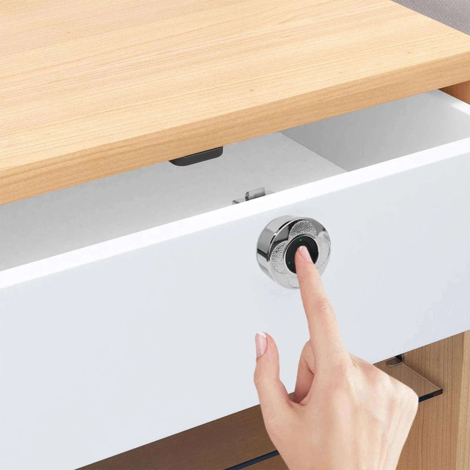 Fingerprint Smart Door Lock for Cabinets and Drawers-GERMANY