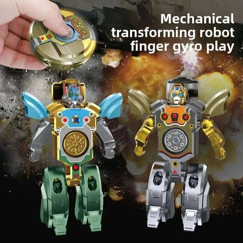 Fingertip Rotational Gyroscope Robot Toy for Kids-C / China Mainland