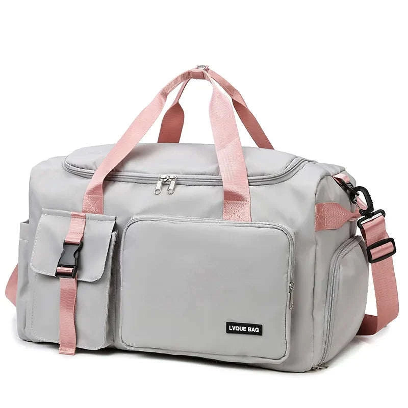 Fitness Duffel Bag & Weekender Bag for Women-Green