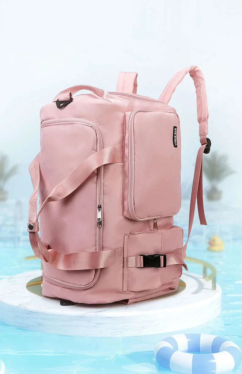 Fitness Duffel Bag & Weekender Bag for Women-Green