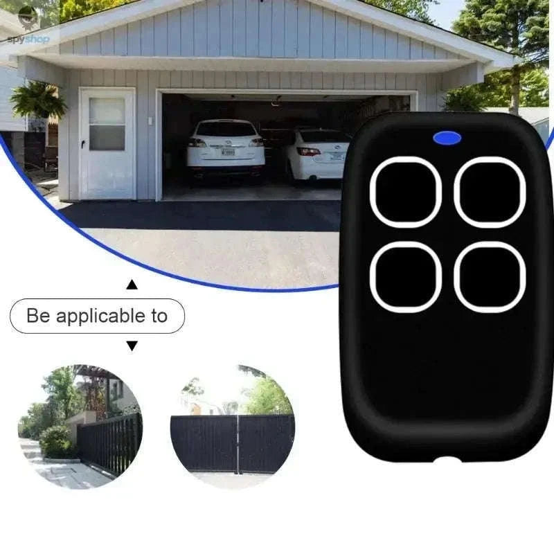 Fixed Code 433MHz Garage Remote Duplicator Backup Remote-WHITE