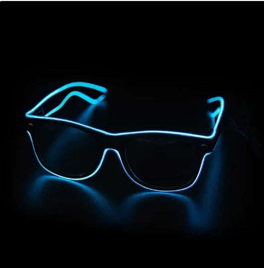 Flashing LED Party Glasses for Raves & Festivals-Pink / L