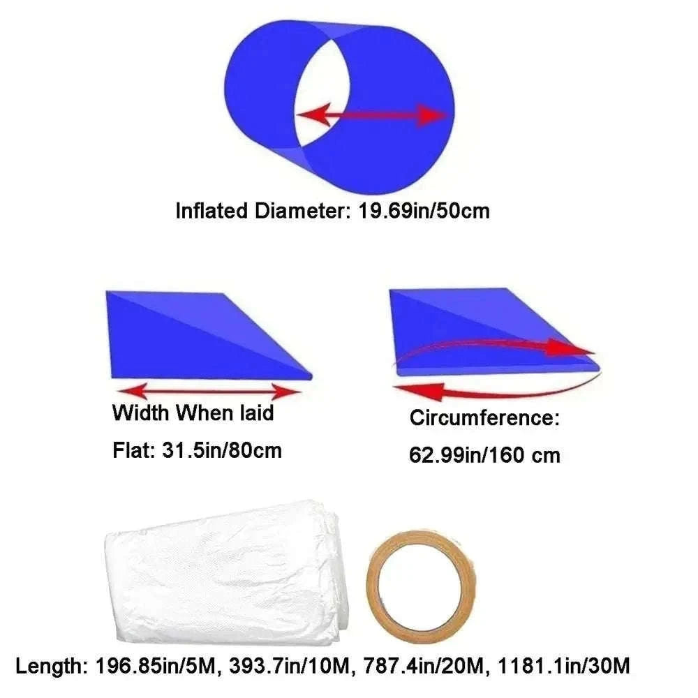 Flexible Air Conditioning Extended Duct Bag 5M to 20M-5M
