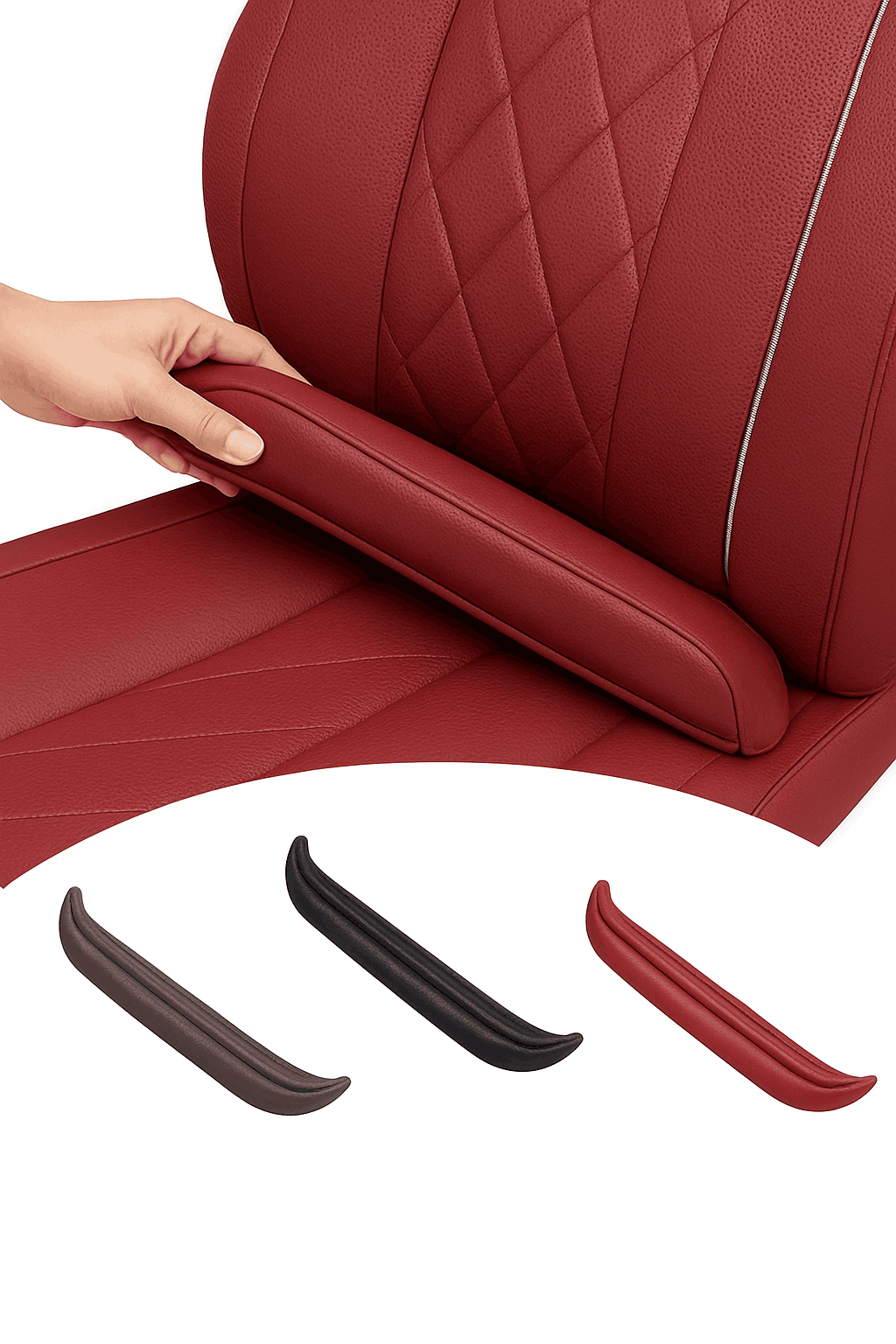 Flexible Car Seat Gap Filler PU Universal-Black 1pc
