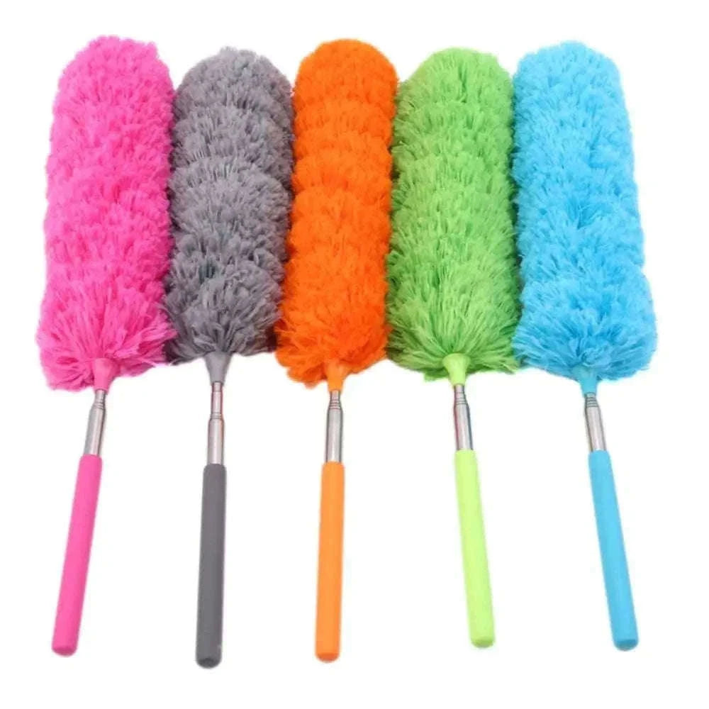 Flexible Cleaning Duster Brush for Tight Spaces and Delicate Surfaces-green