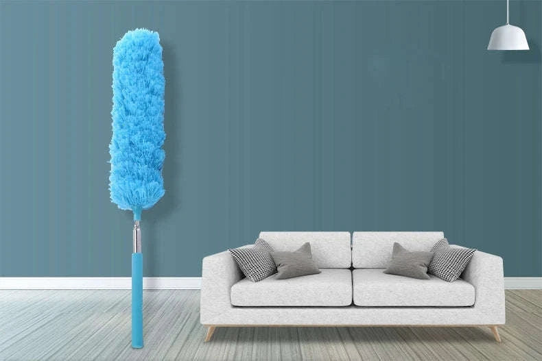 Flexible Microfiber Duster-Blue