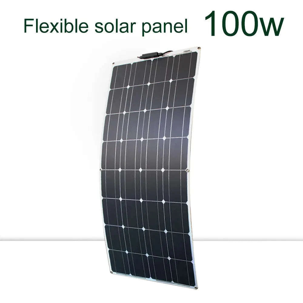 Flexible Solar Panel Kit 100W–300W-ETFE 100W panel / CHINA