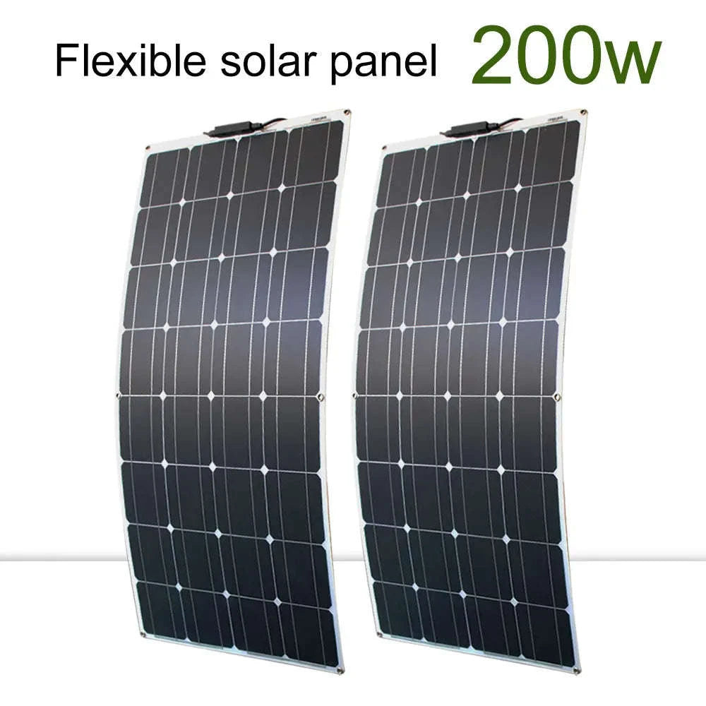 Flexible Solar Panel Kit 100W–300W-ETFE 100W panel / CHINA
