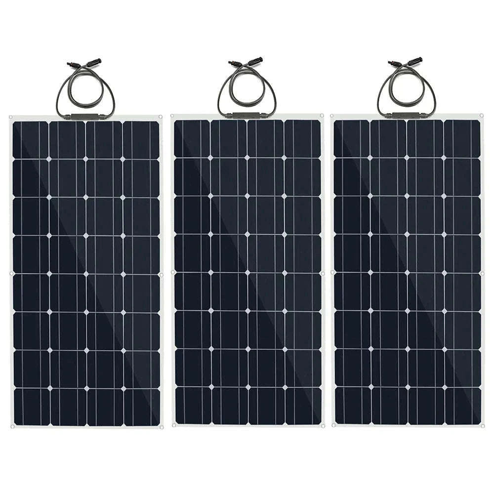 Flexible Solar Panel Kit 100W–300W for Off-Grid Power-ETFE 100W panel / CHINA