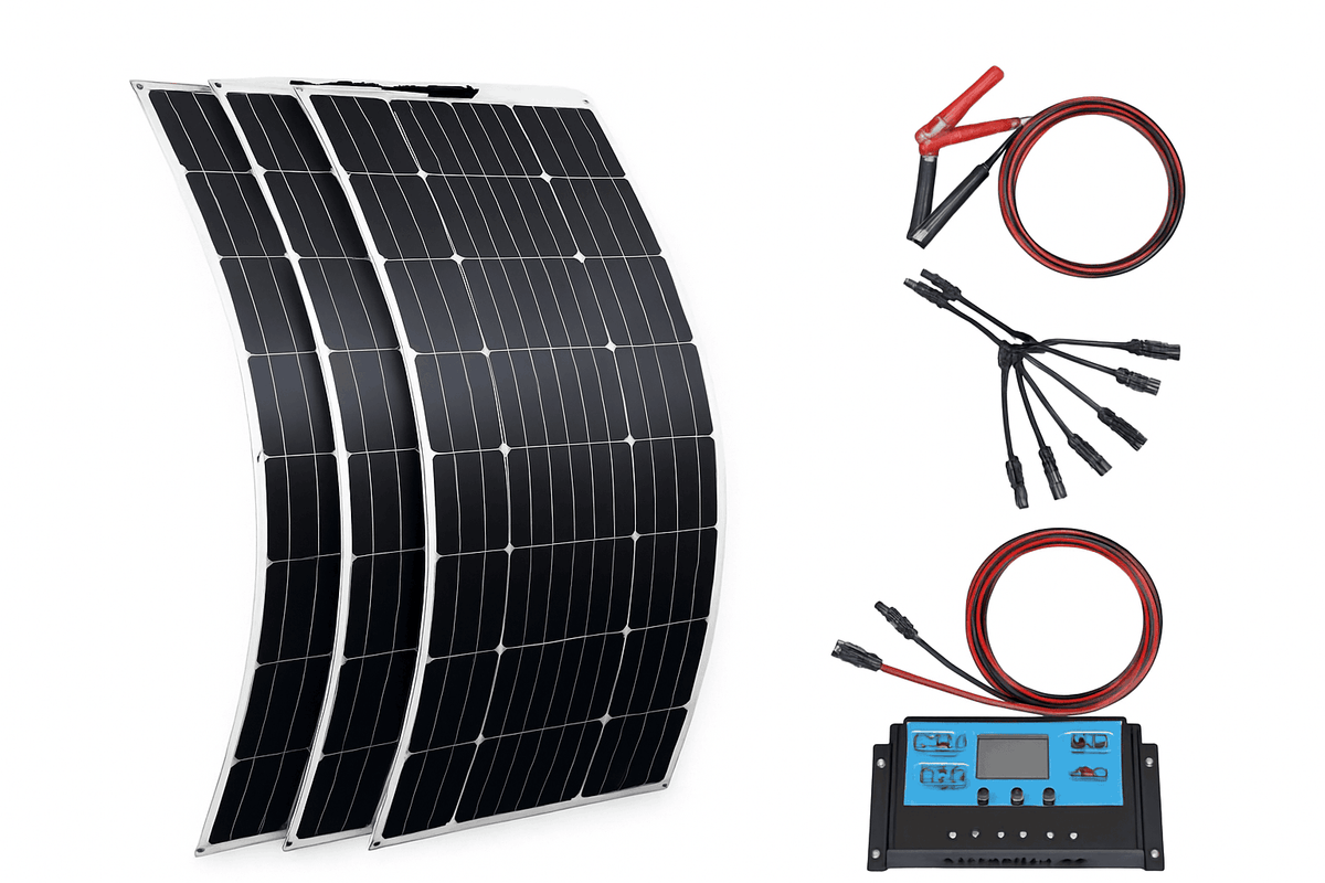 Flexible Solar Panel Kit 100W–300W for Off-Grid Power-ETFE 100W panel / CHINA