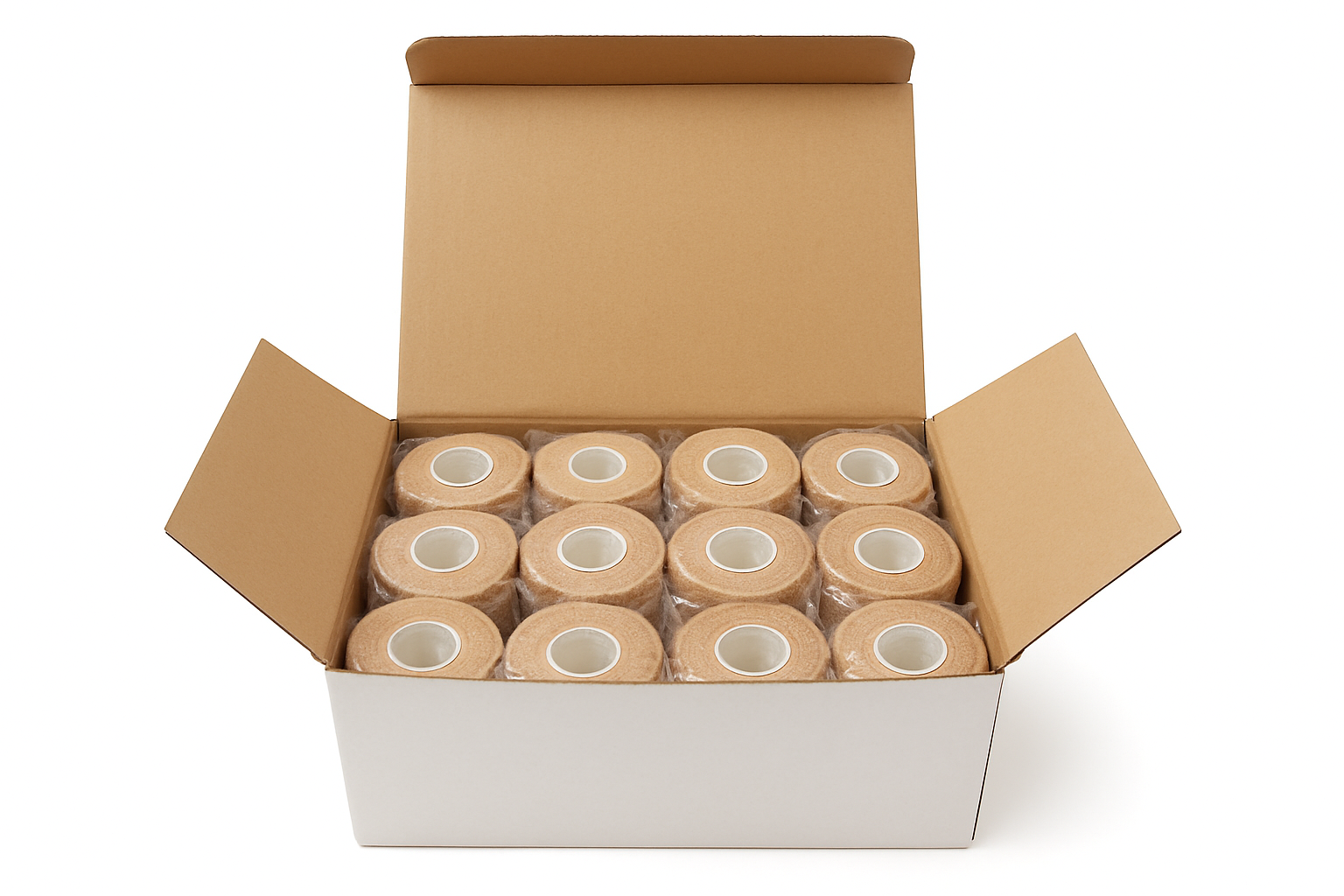 FlexWrap Pro Self-Adhesive Athletic Tape, 10 Rolls