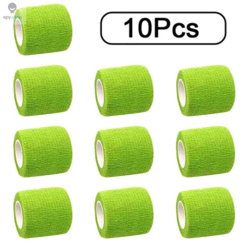 FlexWrap Pro Self-Adhesive Athletic Tape, 10 Rolls-8-Pink / 5cmX4.8m-10Pcs
