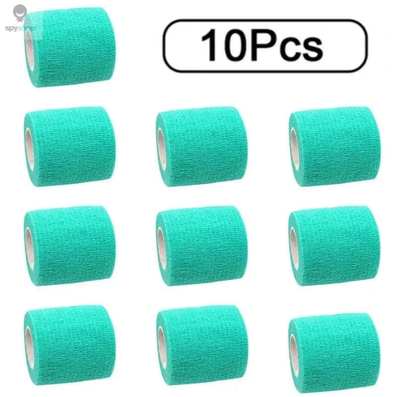 FlexWrap Pro Self-Adhesive Athletic Tape, 10 Rolls-8-Pink / 5cmX4.8m-10Pcs