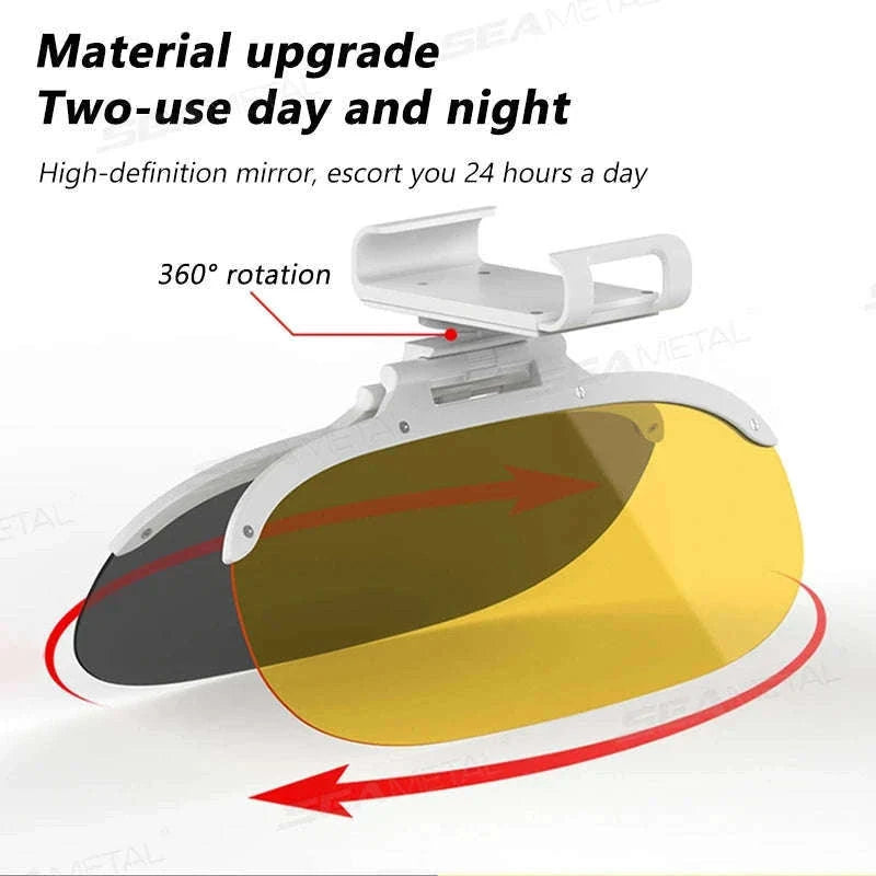 Flip-On Car Sun Visor Polarized Anti-Glare Lens-Size L