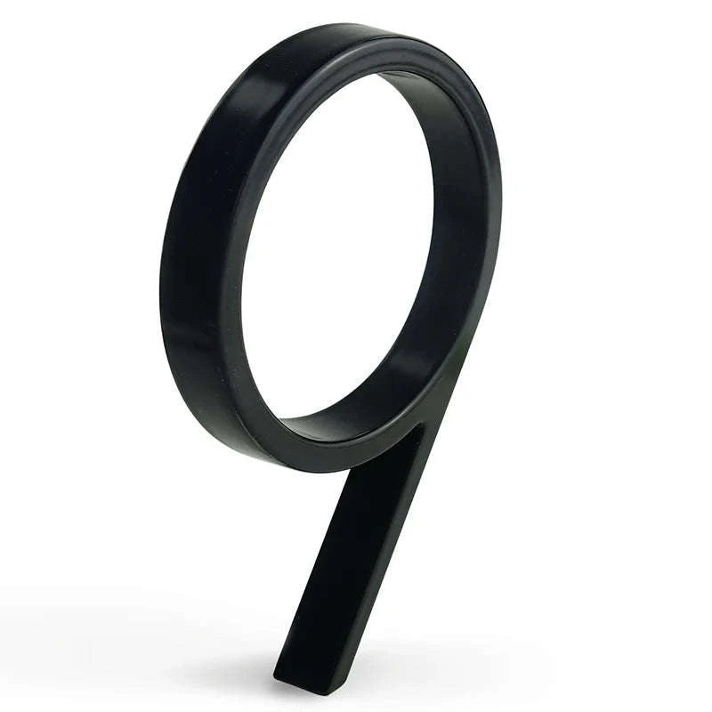 Floating House Number Sign-3