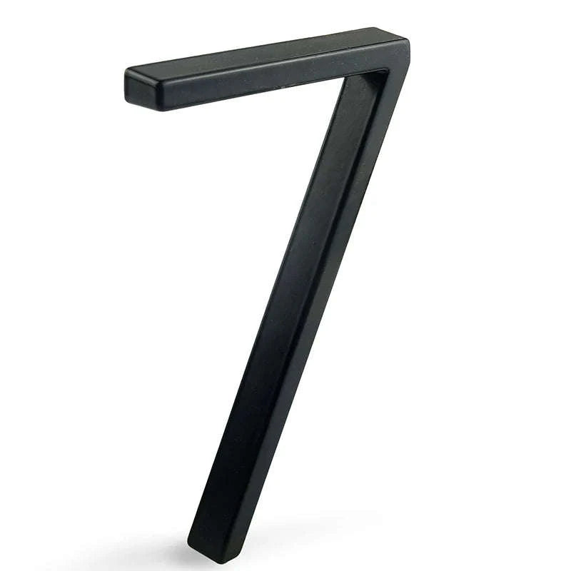 Floating House Number Sign-3