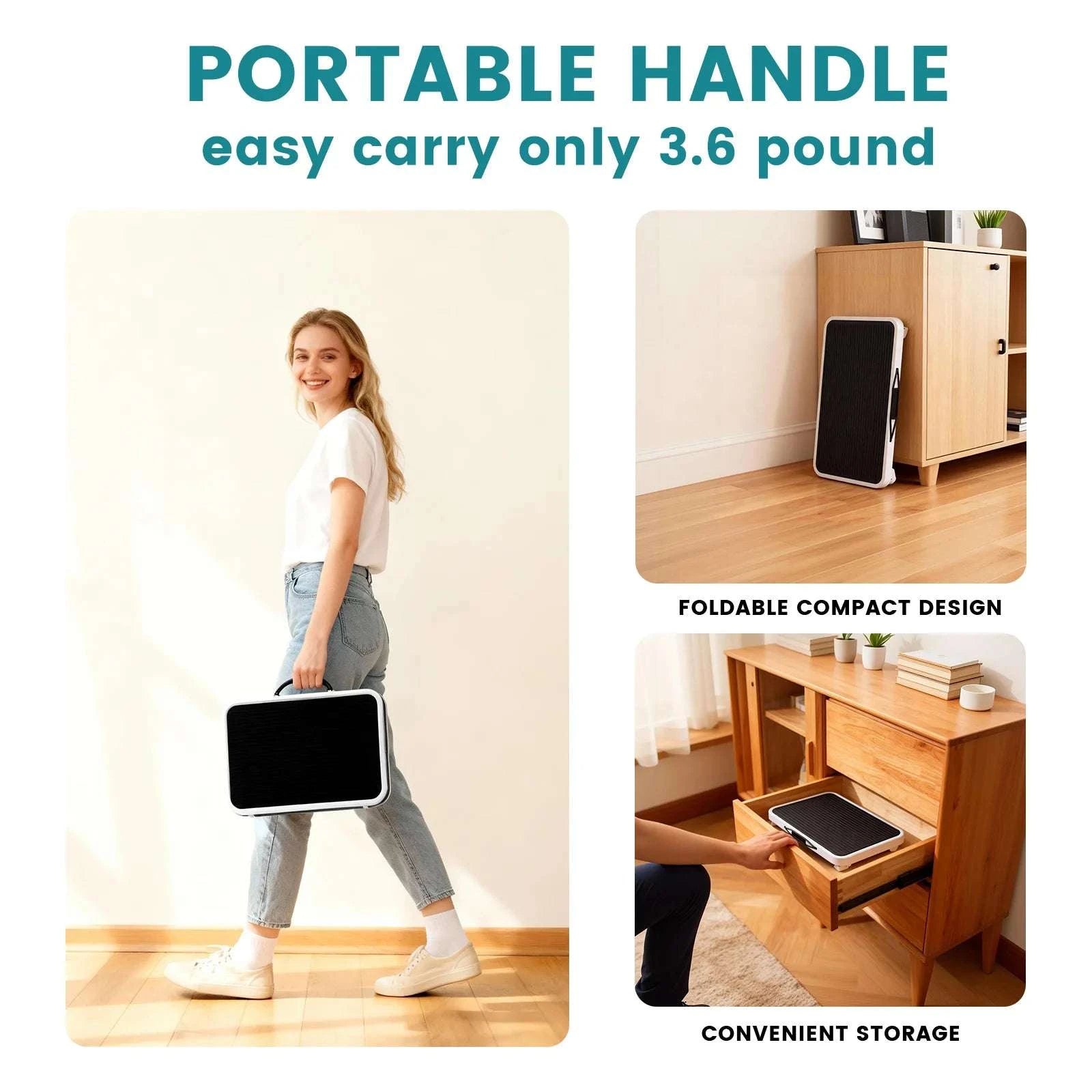 Foldable 1-Step Ladder with Non-Slip Platform and 330 lbs Capacity-black / United States