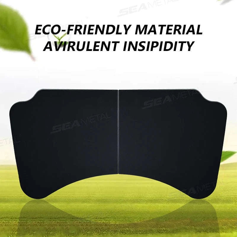 Foldable Car Tray Table for Laptop and Dining-Black