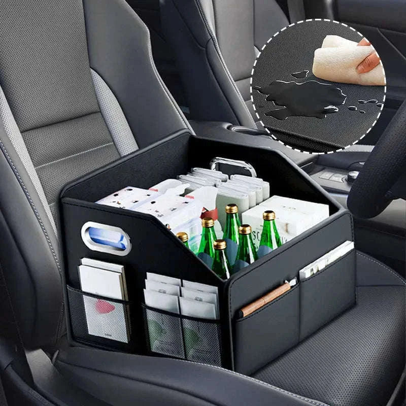 Foldable Car Trunk Organizer with 6 Pockets, 22.5L-1pc