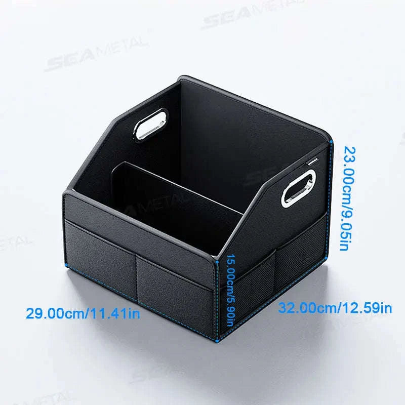 Foldable Car Trunk Organizer with 6 Pockets, 22.5L-1pc