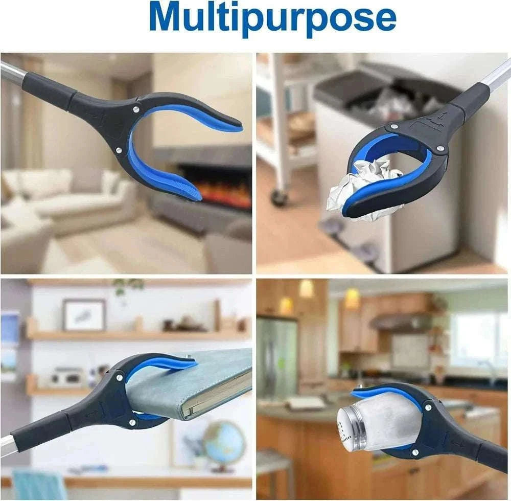 Foldable Gripper Extender Pickup Tool for Easy Reach-1 pack blue