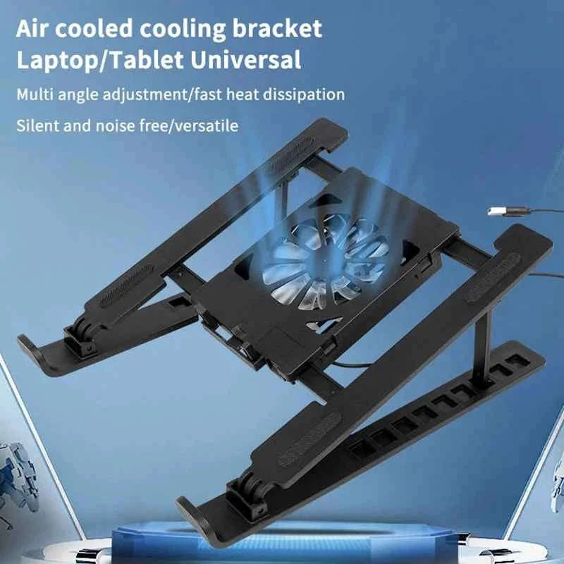 Foldable Laptop Cooling Stand with Fan-Default Title