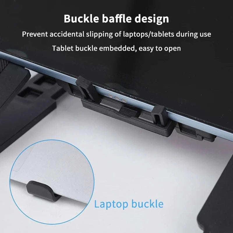 Foldable Laptop Cooling Stand with Fan-Default Title