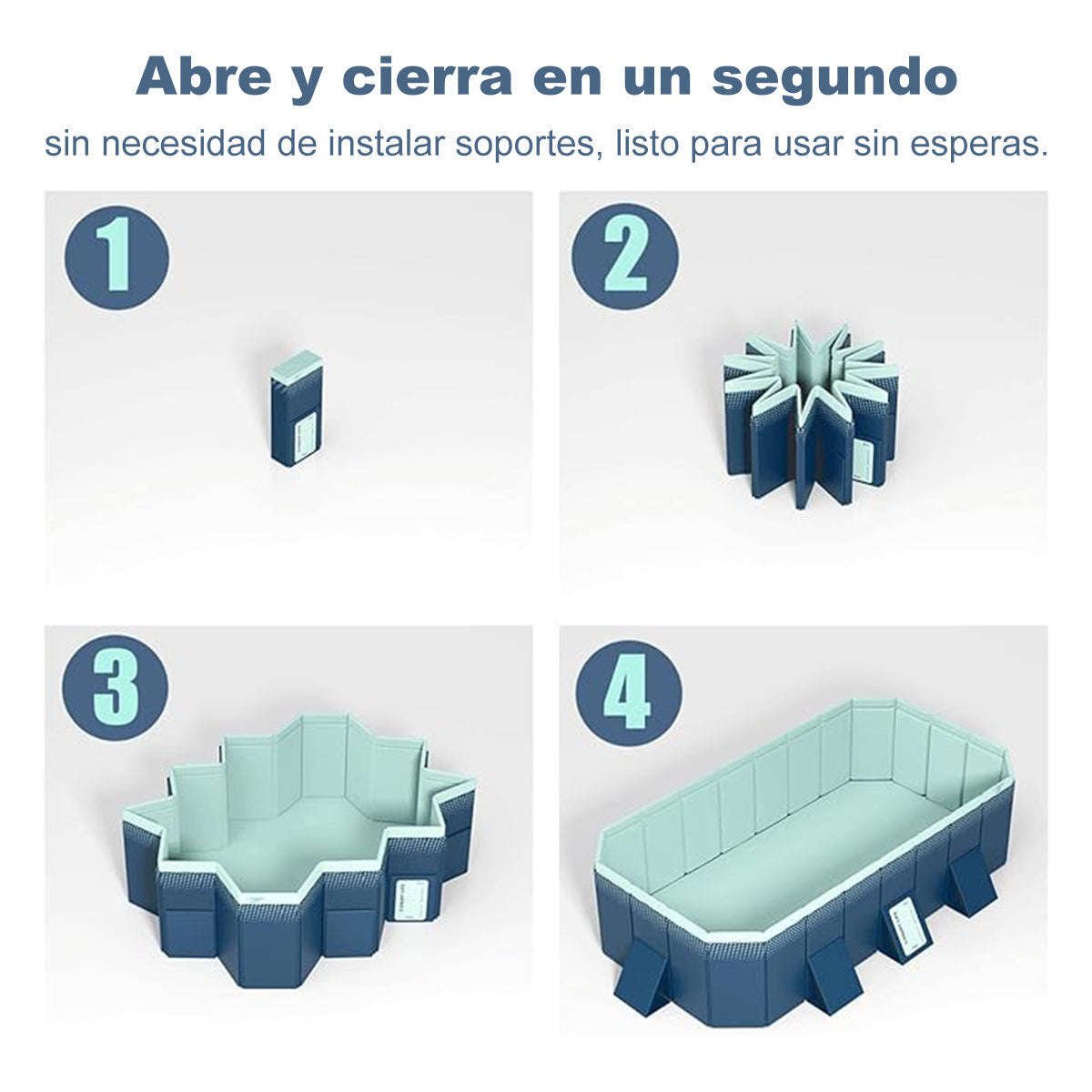 Foldable Outdoor Pool for Family Summer Water Fun-3m New3 / Germany