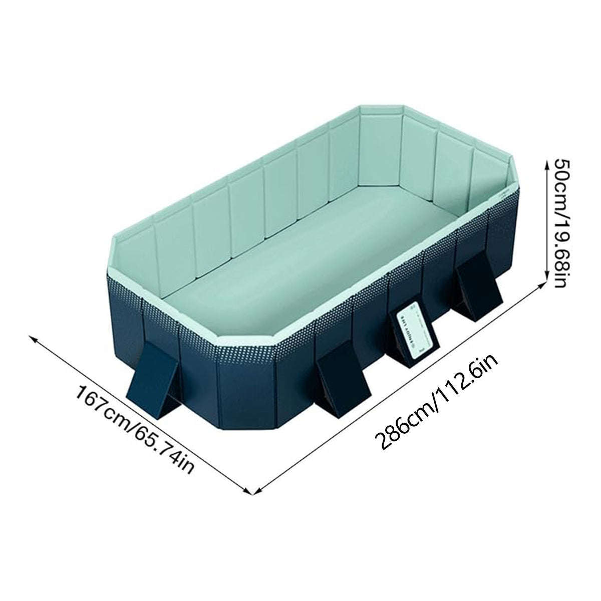 Foldable Outdoor Pool for Family Summer Water Fun-3m New3 / Germany