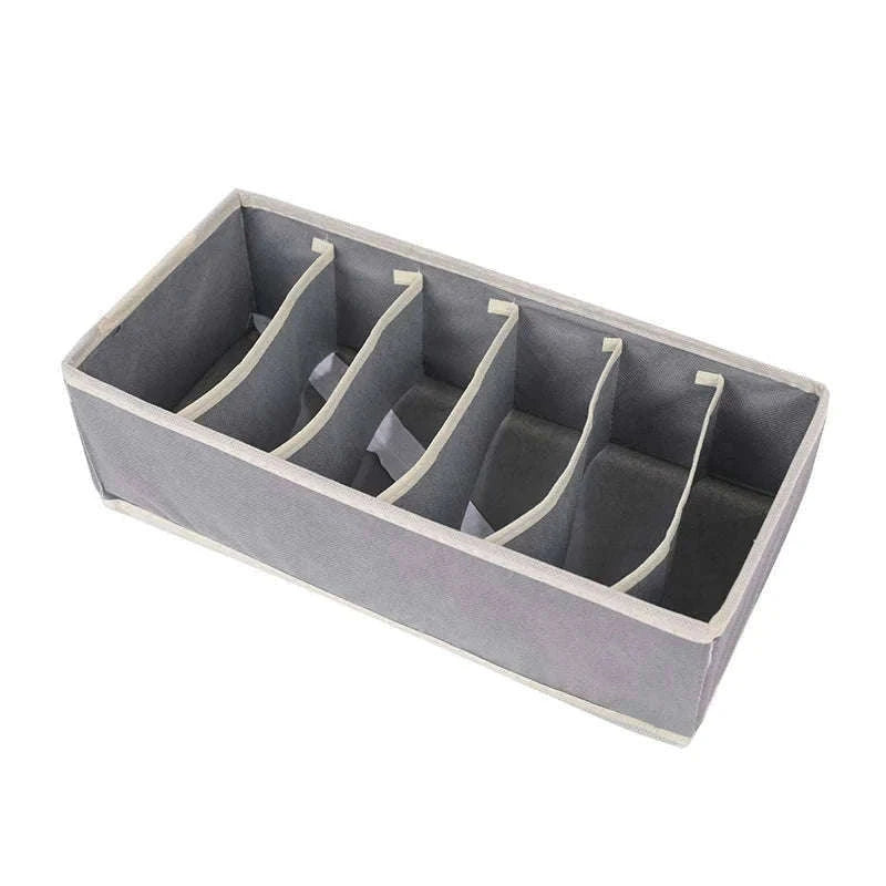 Foldable Underwear Organizer Storage Box for Neat Drawer Storage-Rose 4PCS